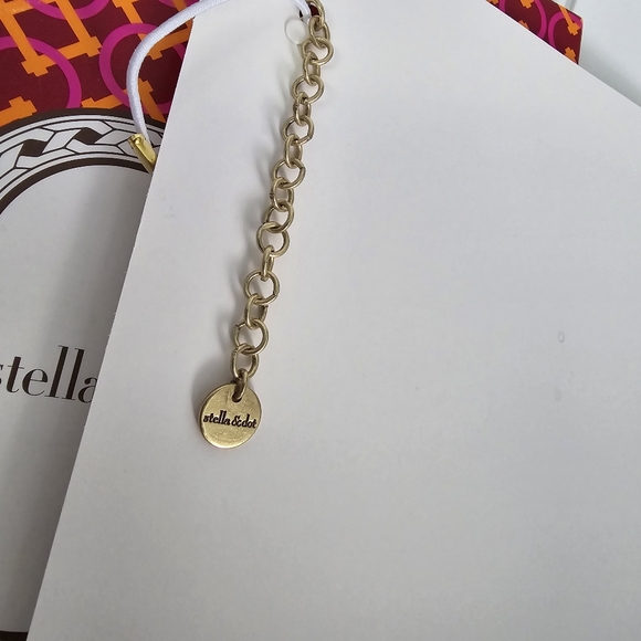 New in original box Stella & Dot Ezra statement necklace - Picture 8 of 14